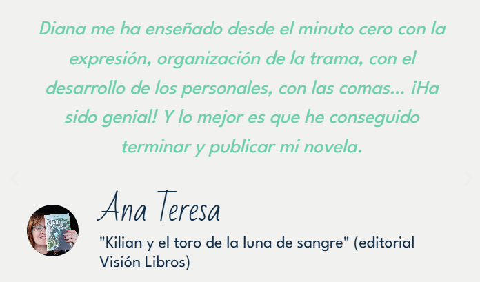 reseña clienta Ana Teresa