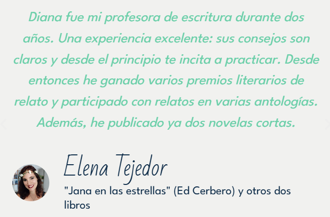 reseña clienta Elena Tejedor